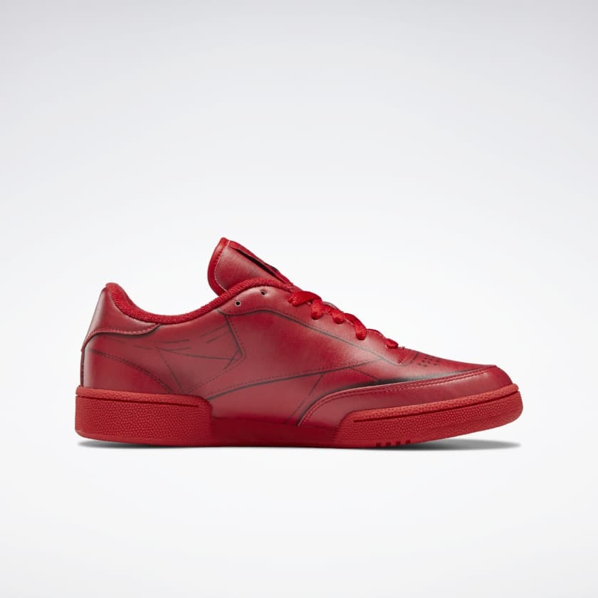 Maison Margiela x Reebok Club C Tromp L’oeil "Vector Red"