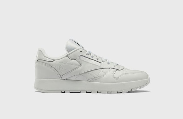 Maison Margiela x Reebok Project 0 Cl Classic Leather Tabi "Pure Grey" Maison Margiela x Reebok Project 0 Cl Classic Leather Tabi "Pure Grey"