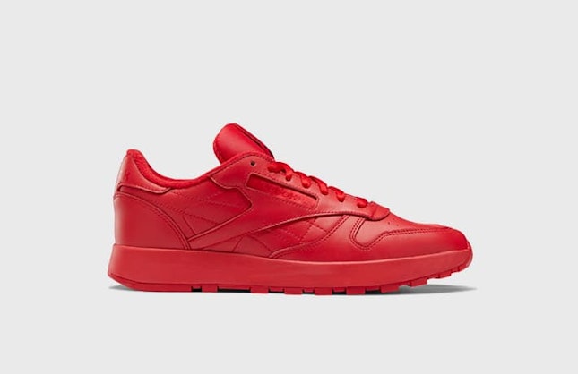 Maison Margiela x Reebok Project 0 Cl Classic Leather Tabi "Rust Pink"