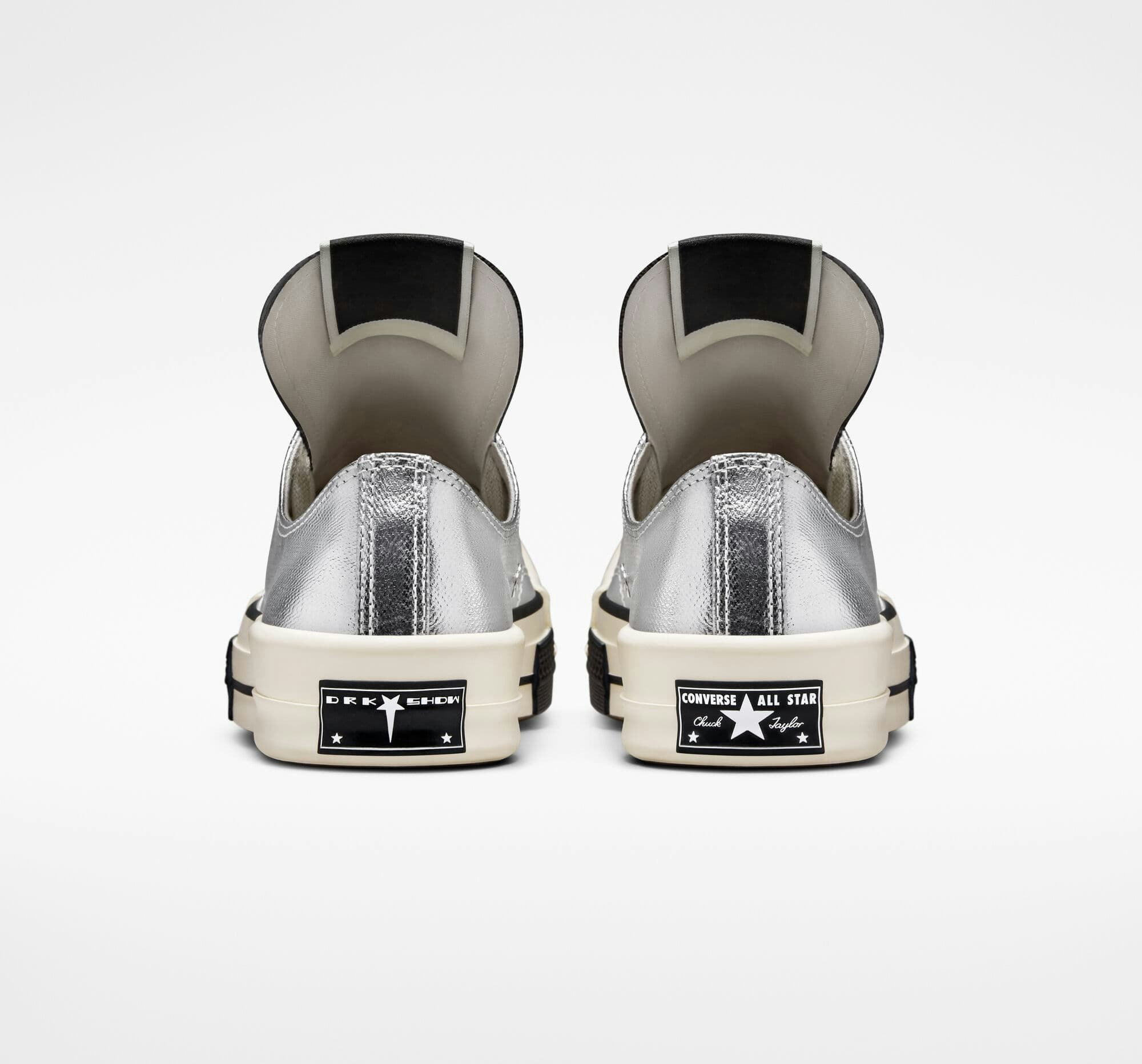 Rick Owens x Converse Chuck 70 Low "Metallic Silver"