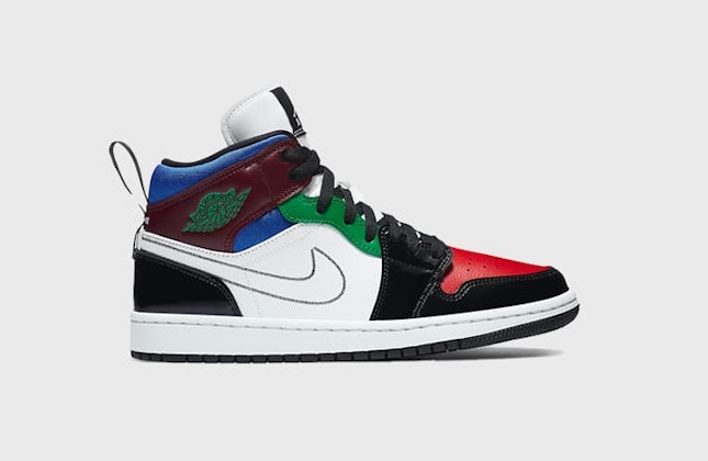 Air Jordan 1 Mid SE Wmns "Multicolored"