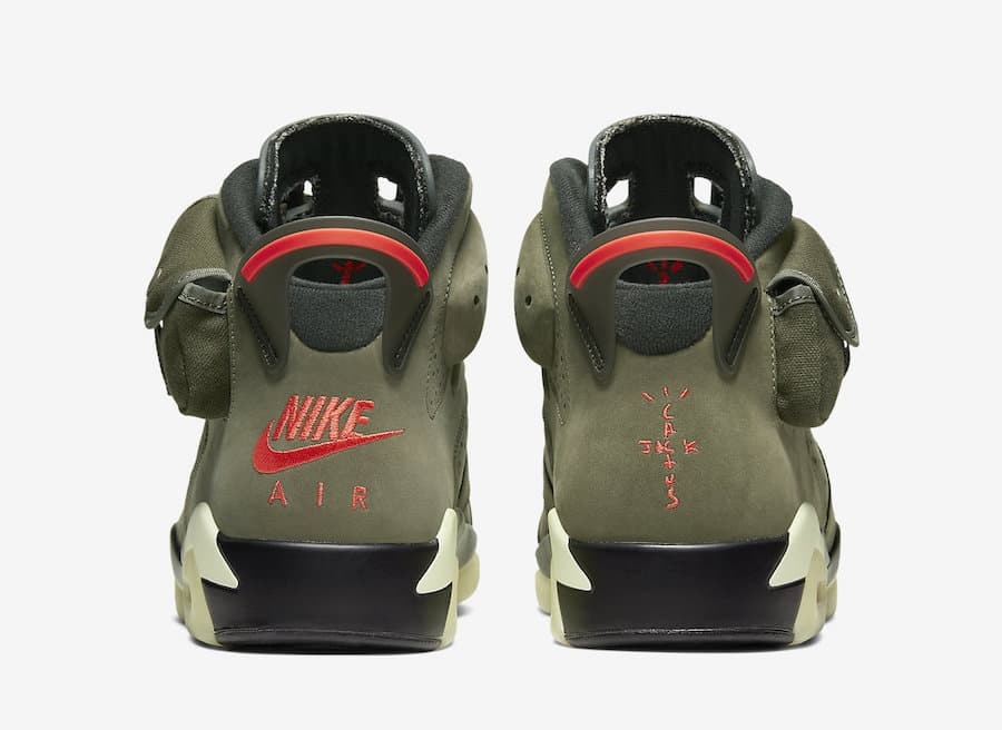 Travis Scott x Air Jordan 6 “Medium Olive”