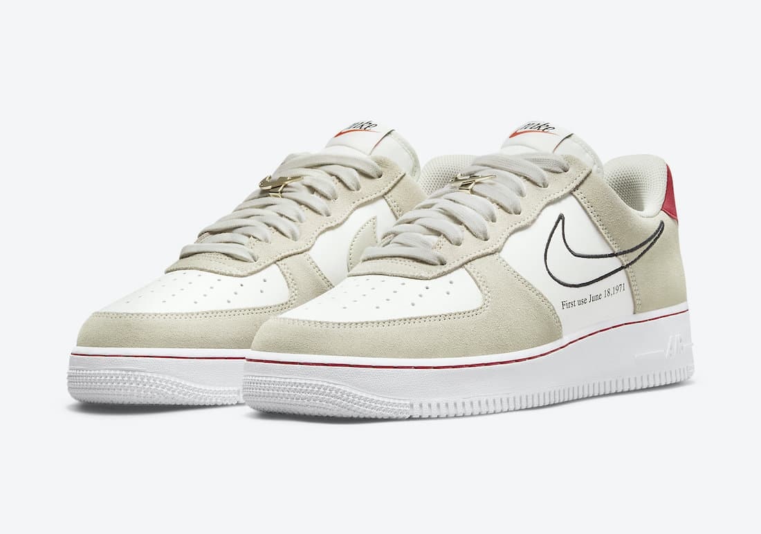 Nike Air Force 1 Low “First Use” (Light Stone)