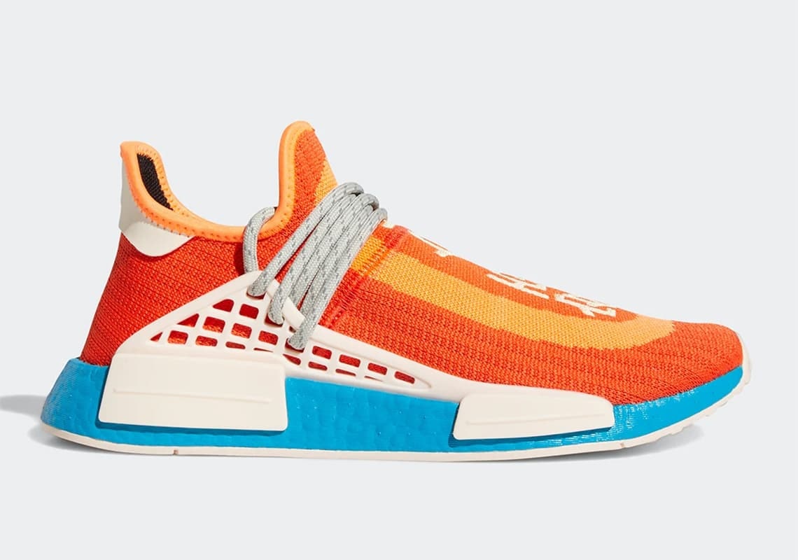 Pharrell x adidas NMD Hu “Extra Eye” (Orange)