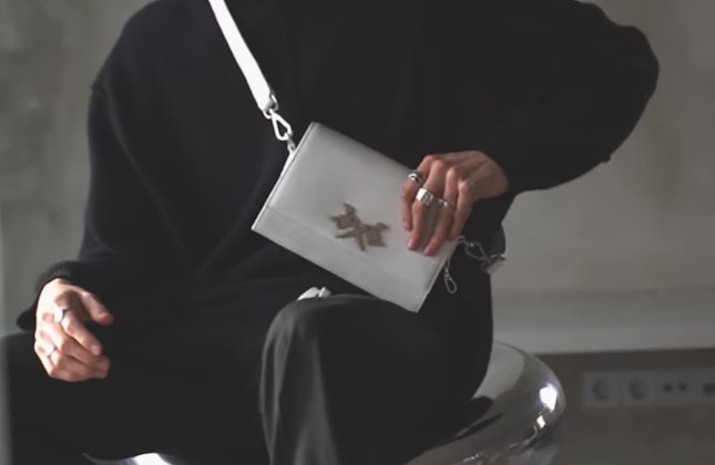 Root Atelier - Leather Drop White Bags Root Atelier - Leather Drop White Bags