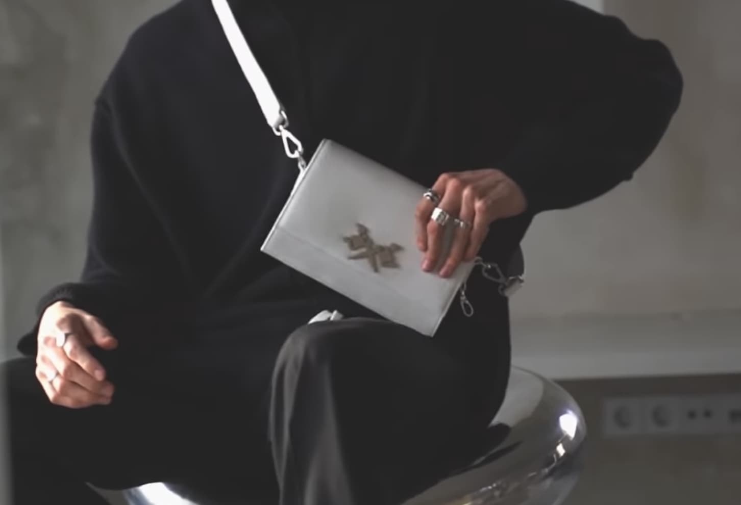 Root Atelier - Leather Drop White Bags 