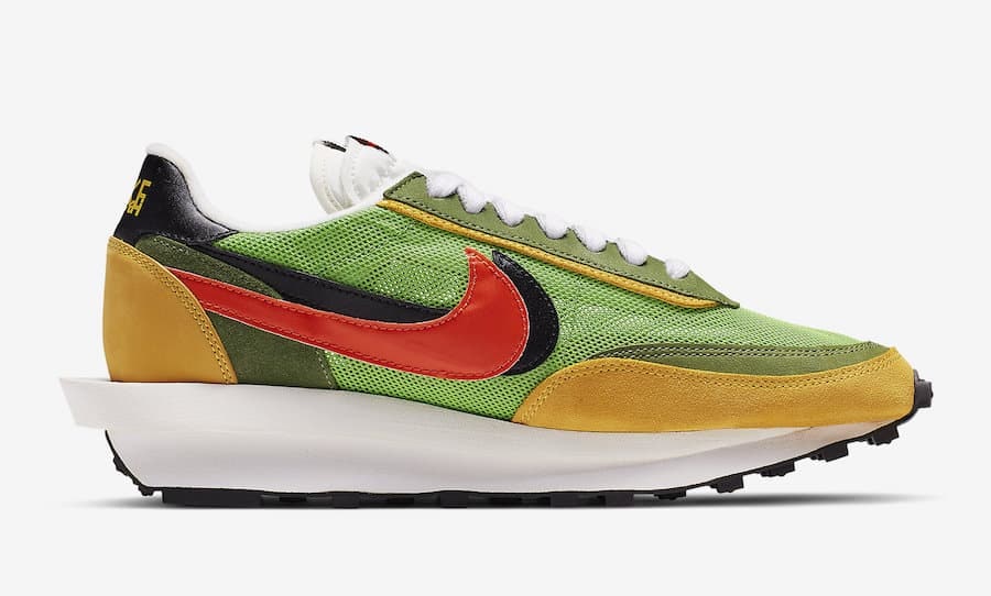 Sacai x Nike LDWaffle "Green Gusto"