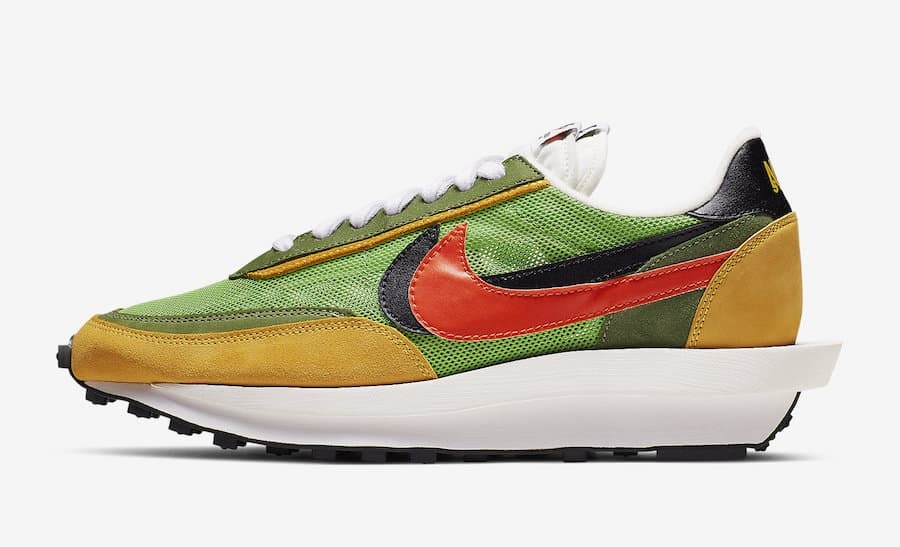 Sacai x Nike LDWaffle "Green Gusto"