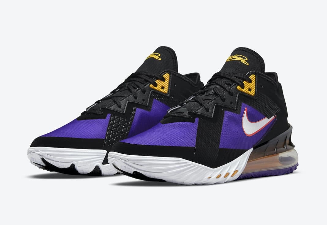 Nike LeBron 18 Low "Lakers"