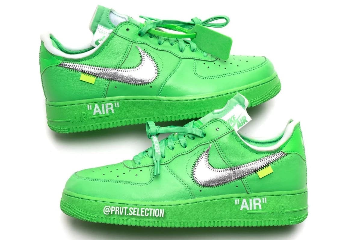 Off-White x Nike Air Force 1 Low "Green" 