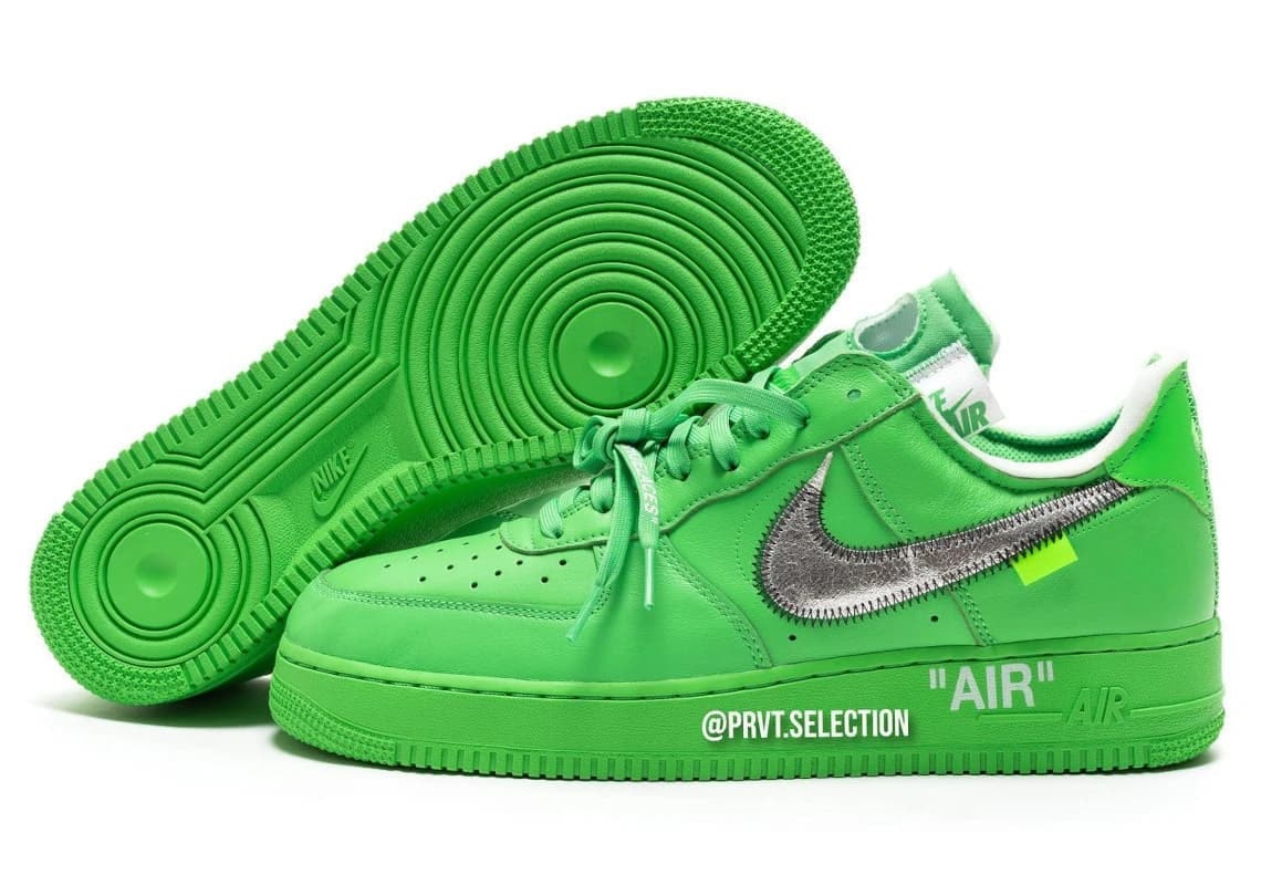 Off-White x Nike Air Force 1 Low "Green" 