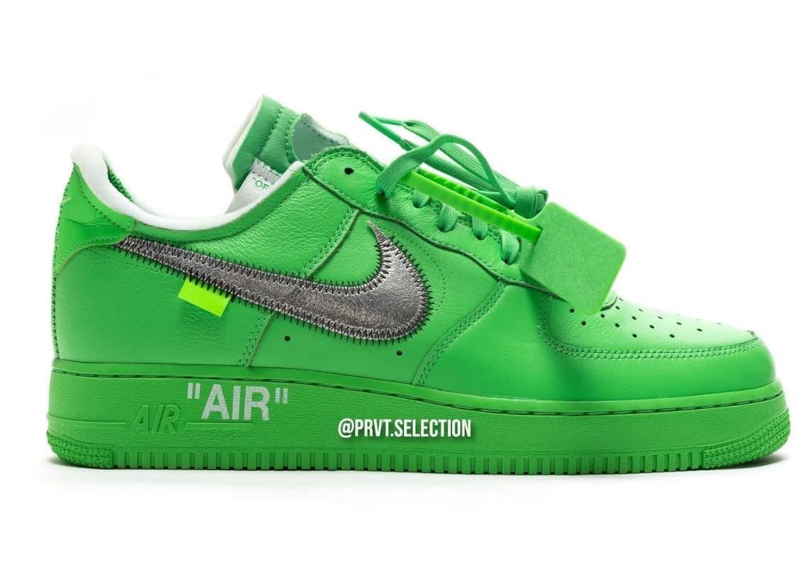 Off-White x Nike Air Force 1 Low "Green" 
