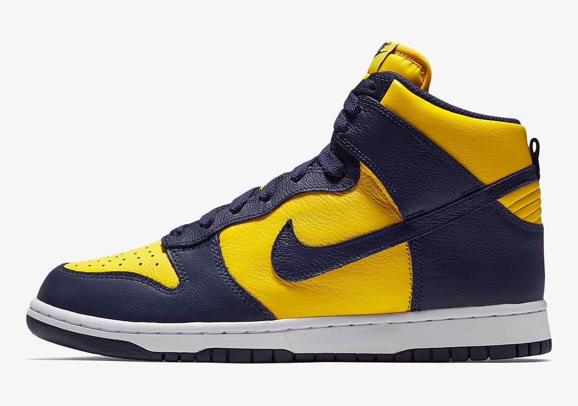 Nike Dunk High “Michigan”