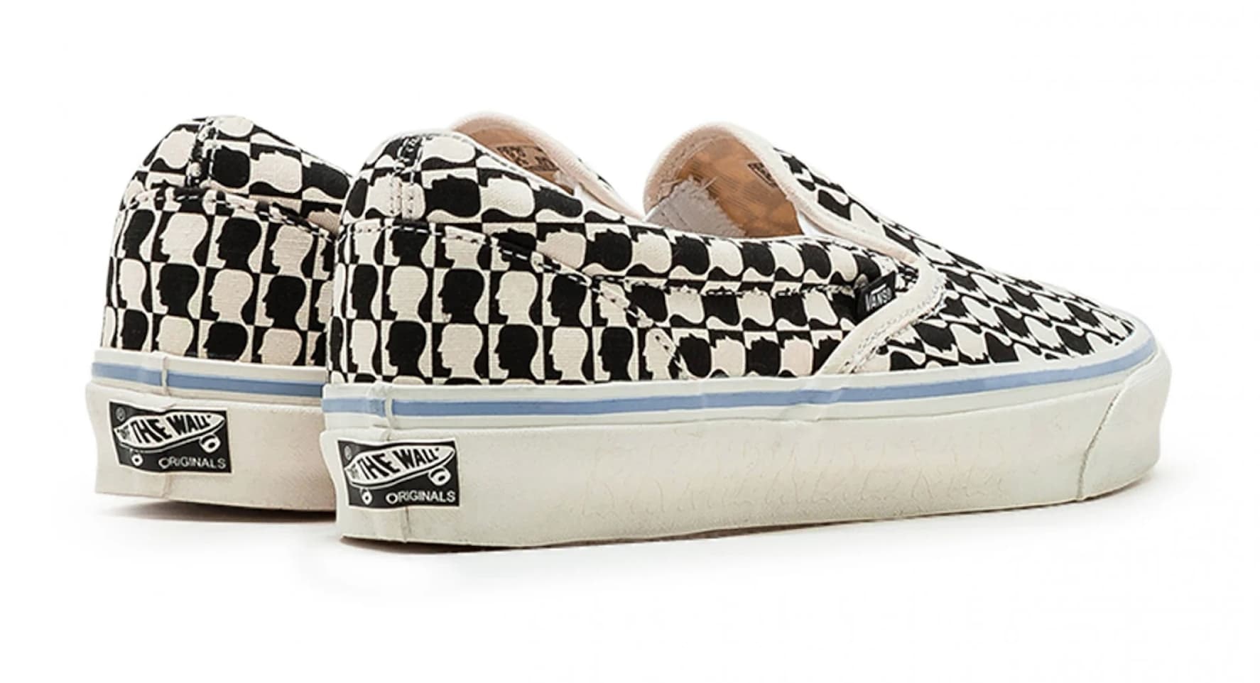 Brain Dead x Vans OG Classic Slip On LX "Black/White"