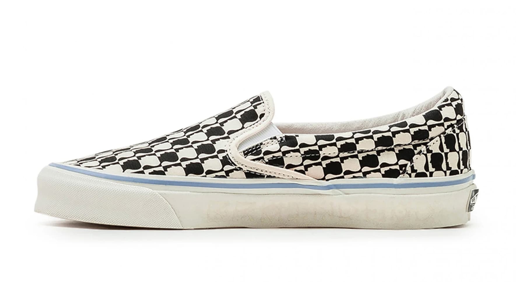 Brain Dead x Vans OG Classic Slip On LX "Black/White"