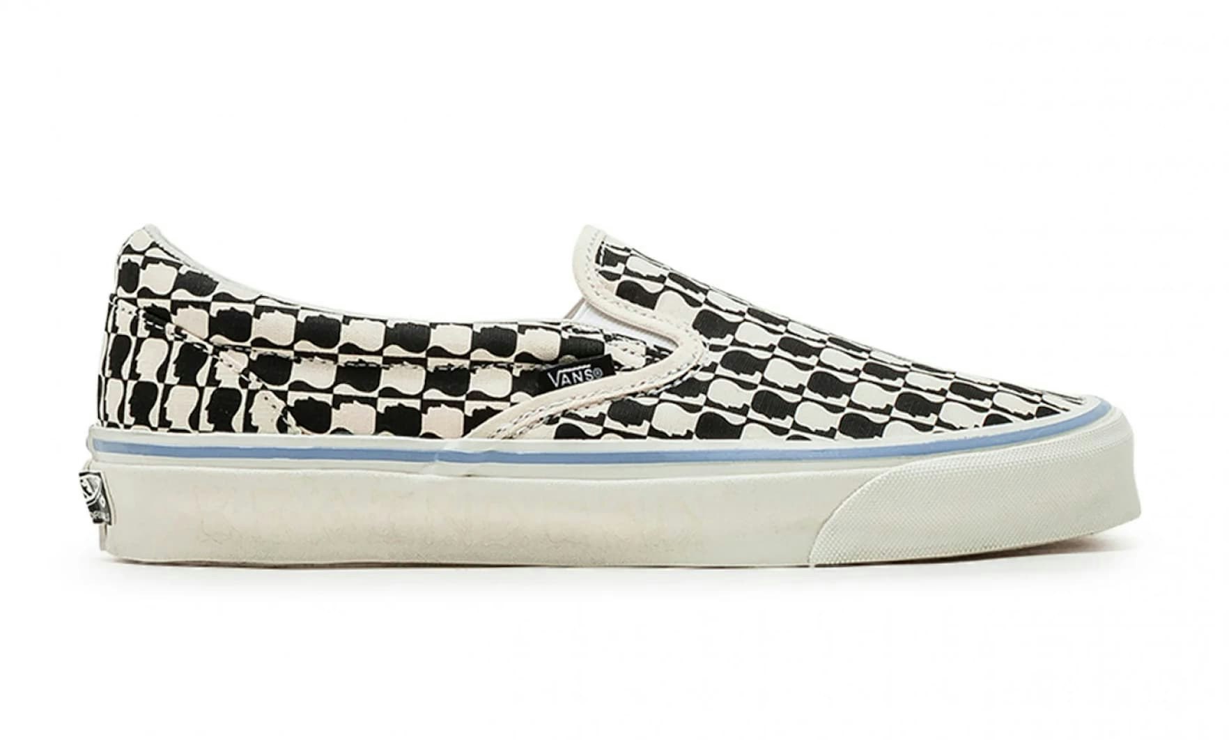 Brain Dead x Vans OG Classic Slip On LX "Black/White"