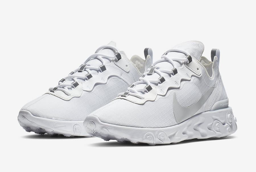 Nike React Element 55 "Pure Platinum"