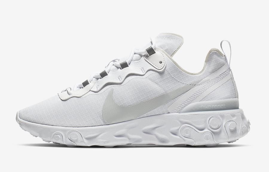 Nike React Element 55 "Pure Platinum"