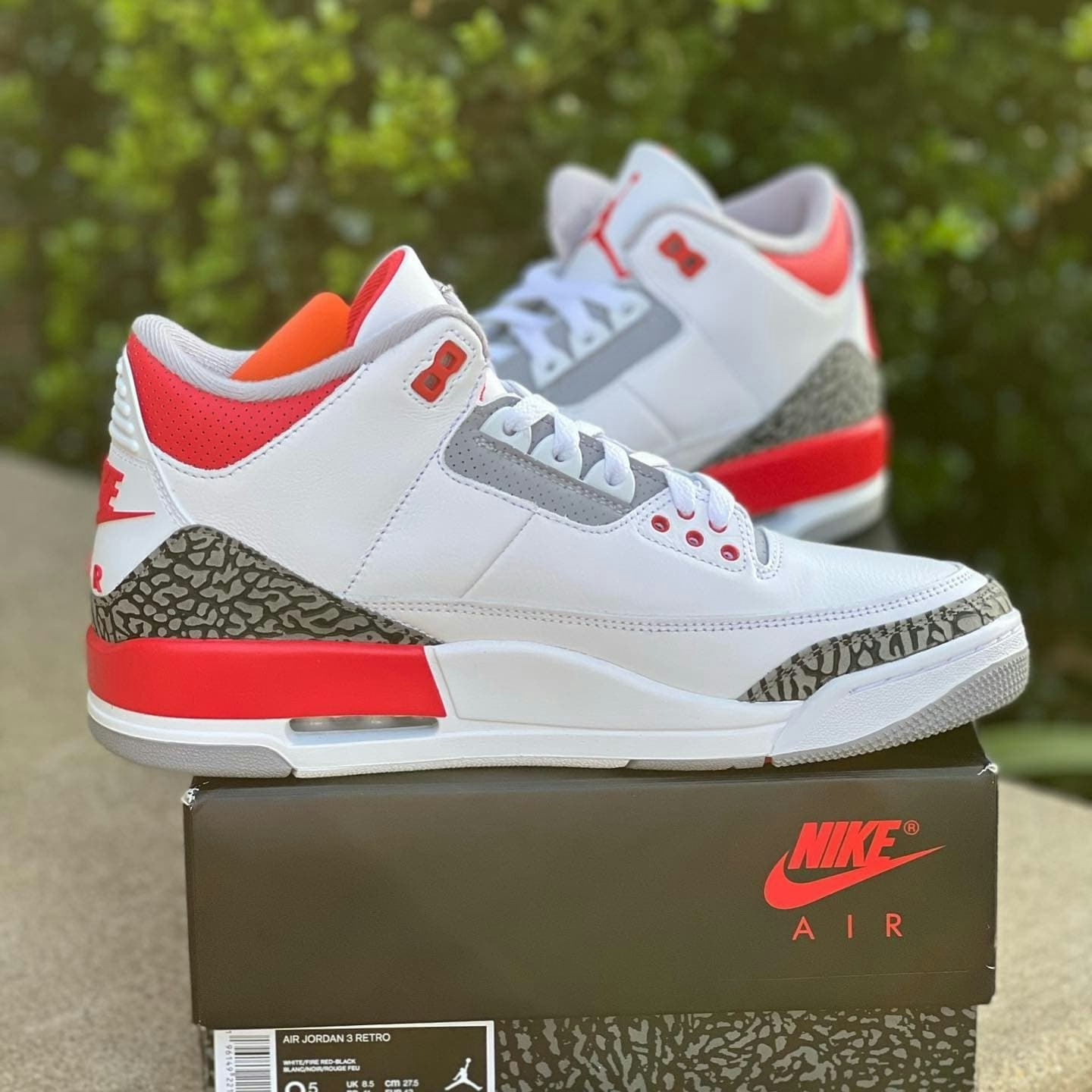 Air Jordan 3 OG "Fire Red"