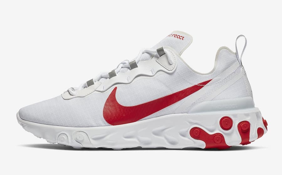 Nike React Element 55 "University Red"