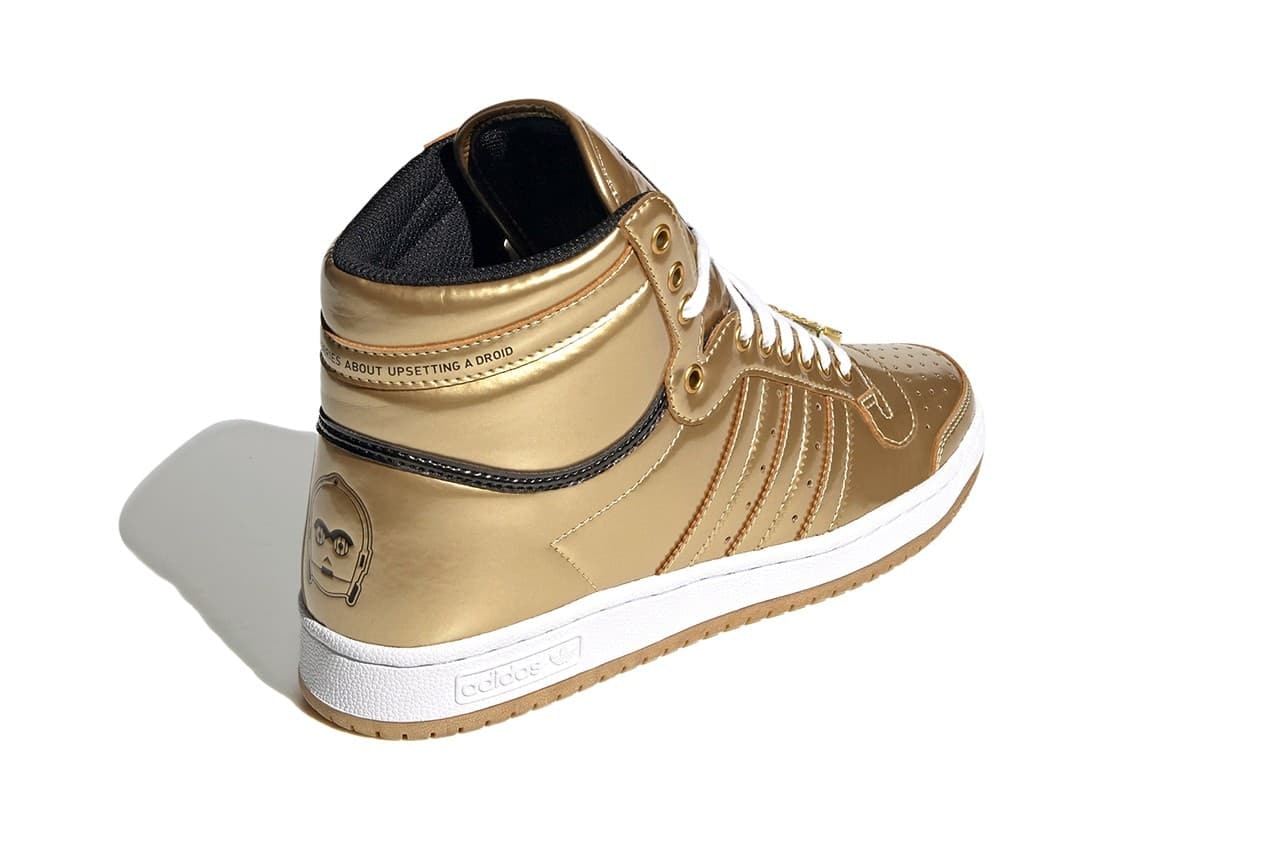 Stars Wars x adidas Top Ten Hi “C-3PO”