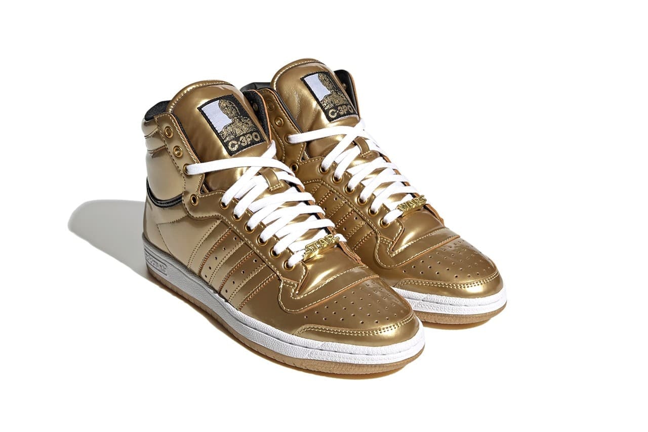 Stars Wars x adidas Top Ten Hi “C-3PO”