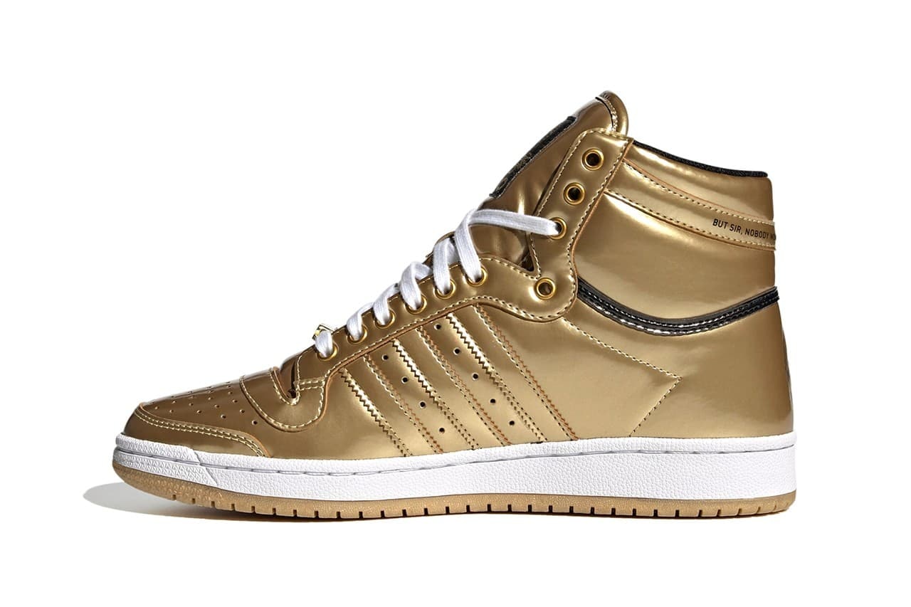 Stars Wars x adidas Top Ten Hi “C-3PO”