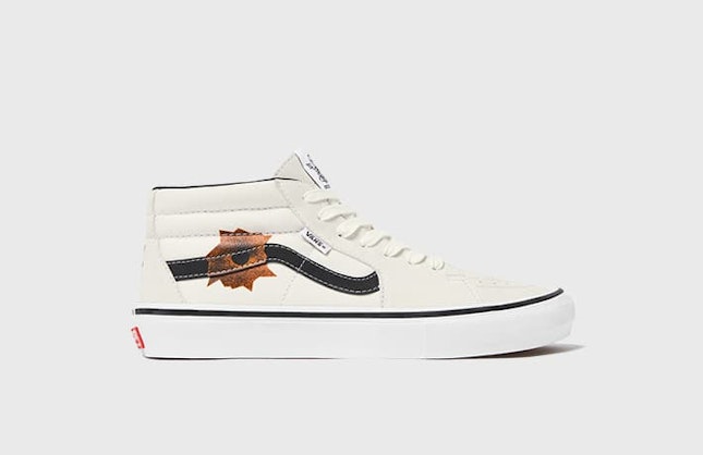 Supreme x Nate Lowman x Vans Skate Grosso Mid "Sail"