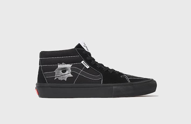 Supreme x Nate Lowman x Vans Skate Grosso Mid "Black" Supreme x Nate Lowman x Vans Skate Grosso Mid "Black"