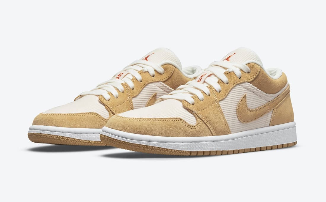 Air Jordan 1 Low "Corduroy Suede"