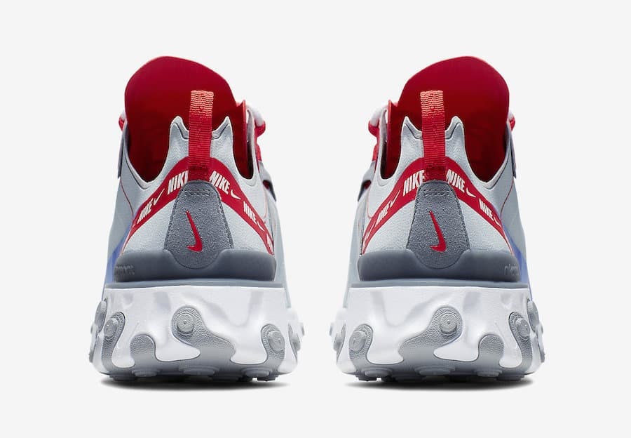 Nike React Element 55 "Habanero Red"