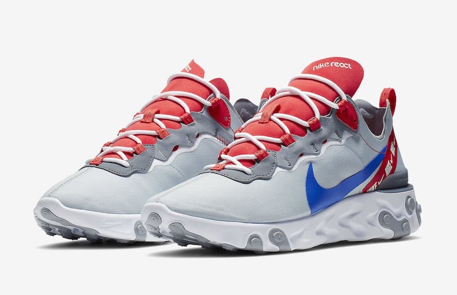 Nike React Element 55 "Habanero Red"