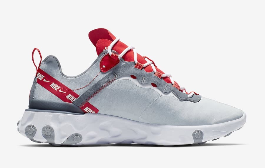 Nike React Element 55 "Habanero Red"