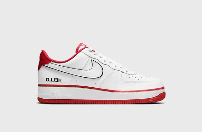 Nike Air Force 1 Low "Hello My Name Is" (White)
