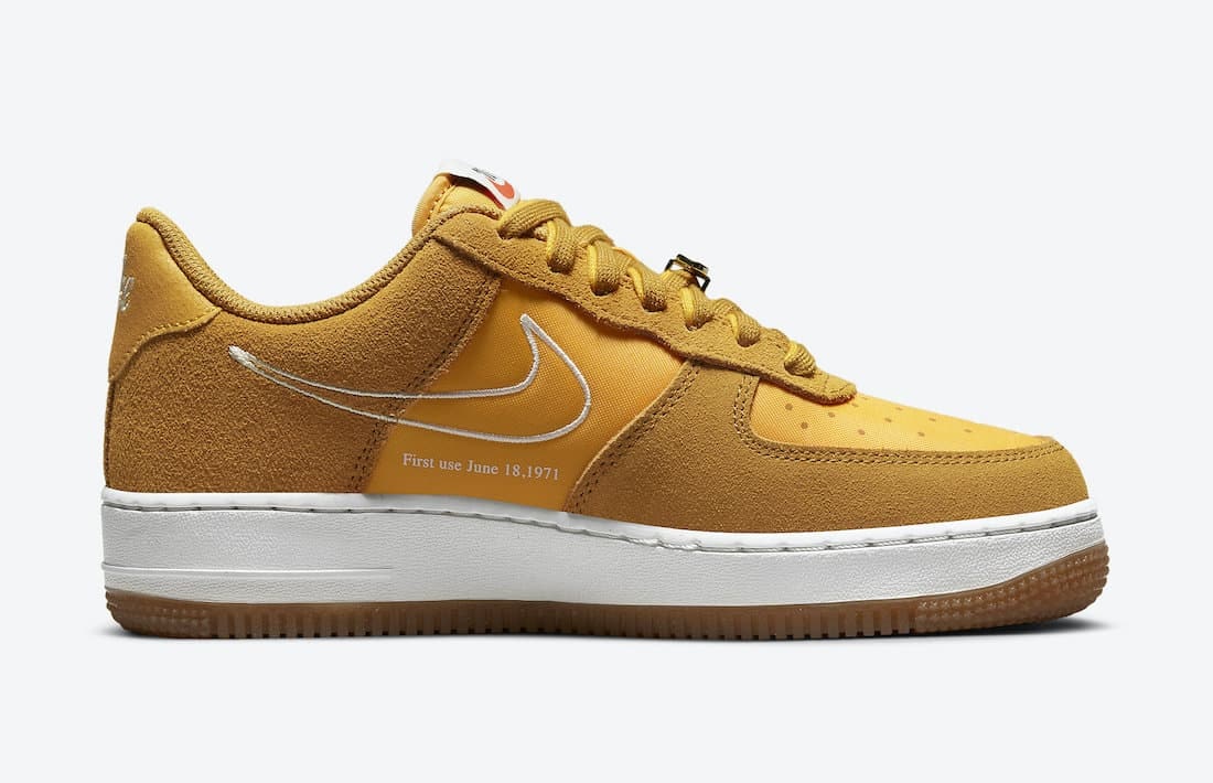 Nike Air Force 1 Low “First Use” (University Gold) 