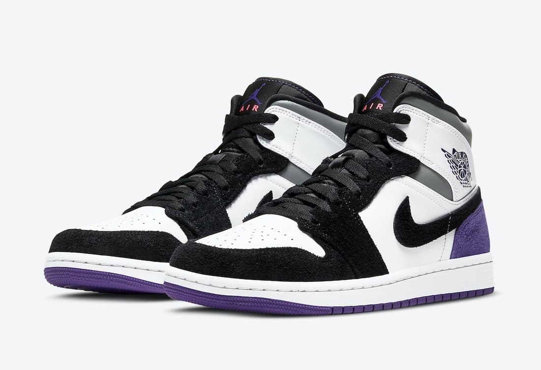 Air Jordan 1 Mid SE "Varsity Purple"