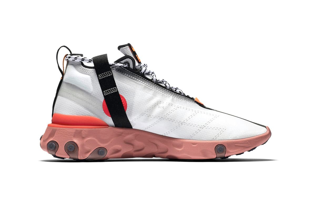 Nike React Runner Mid ISPA "Light Crimson"