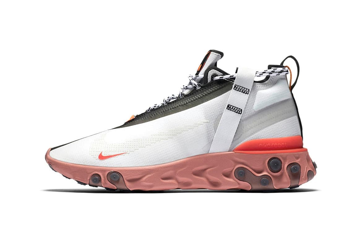 Nike React Runner Mid ISPA "Light Crimson"