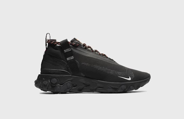 Nike React Runner Mid ISPA "Core Black"
