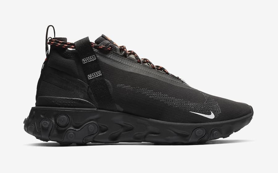 Nike React Runner Mid ISPA "Core Black"