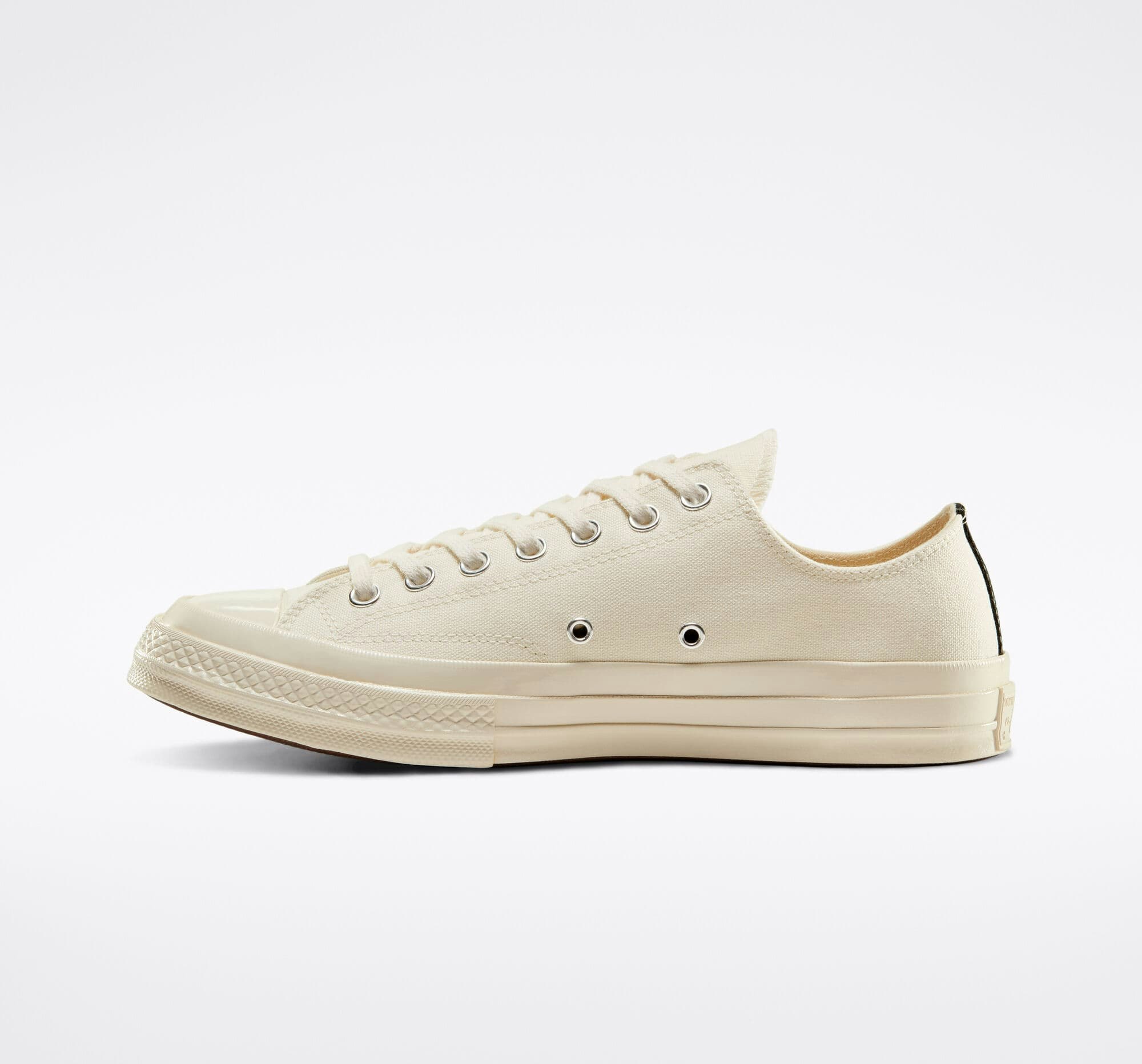 Comme des Garçons x Converse Chuck 70 Low "Mono Heart" (Sail)