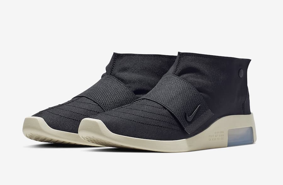 Fear of God x Nike Air Moccasin "Black Fossil"