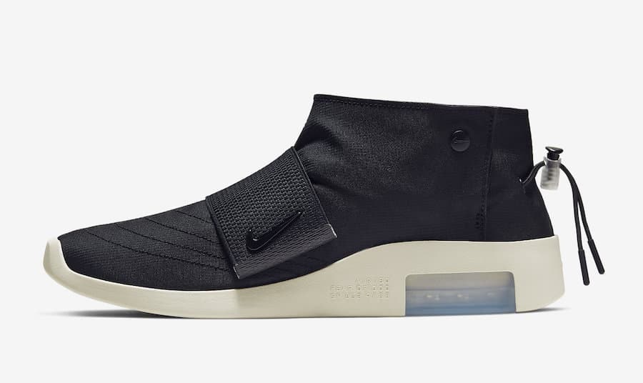 Fear of God x Nike Air Moccasin "Black Fossil"