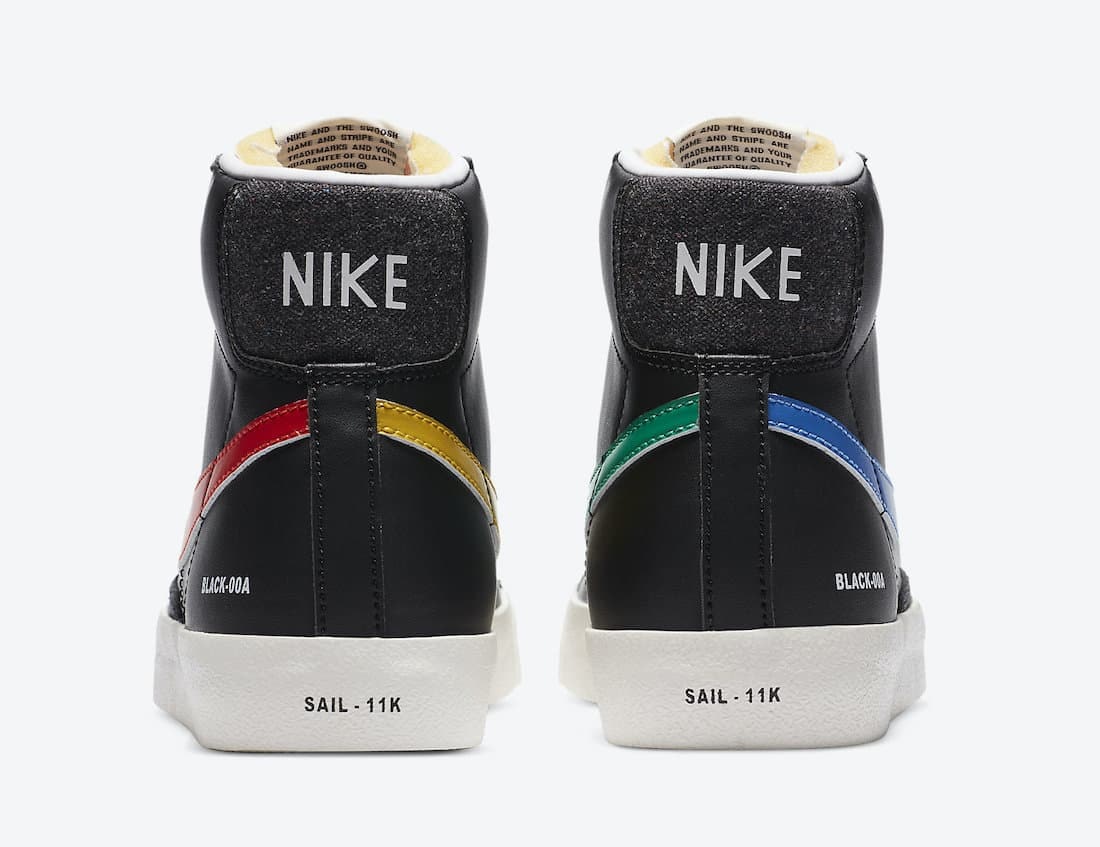 Nike Blazer Mid ’77 “Color Code”  (Black)