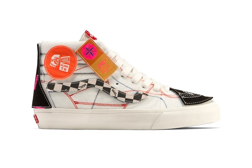  Taka Hayashi Diy x Vans Vault SK8-Hi Lx