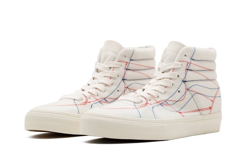  Taka Hayashi Diy x Vans Vault SK8-Hi Lx