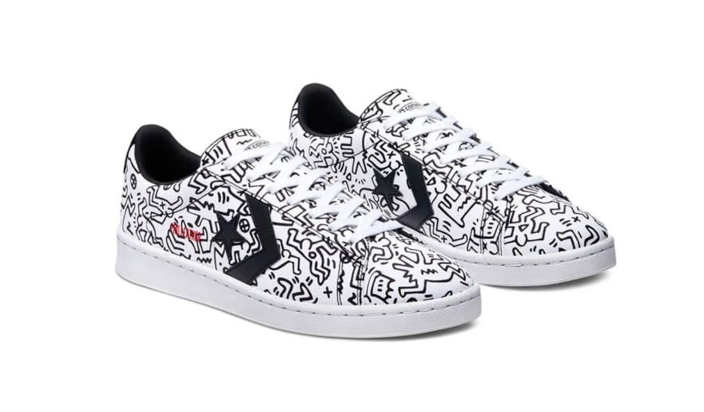 Keith Haring x Converse Pro Leather Low