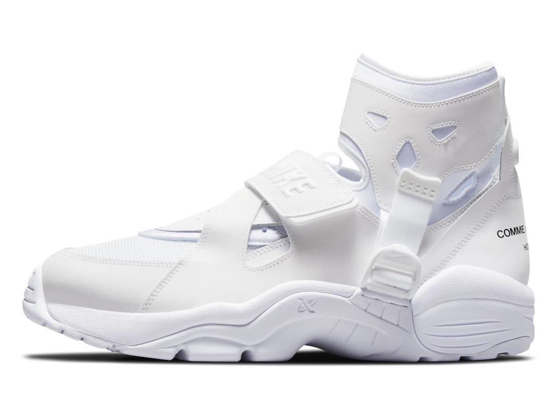 Comme des Garçons x Nike Air Carnivore "Triple White"