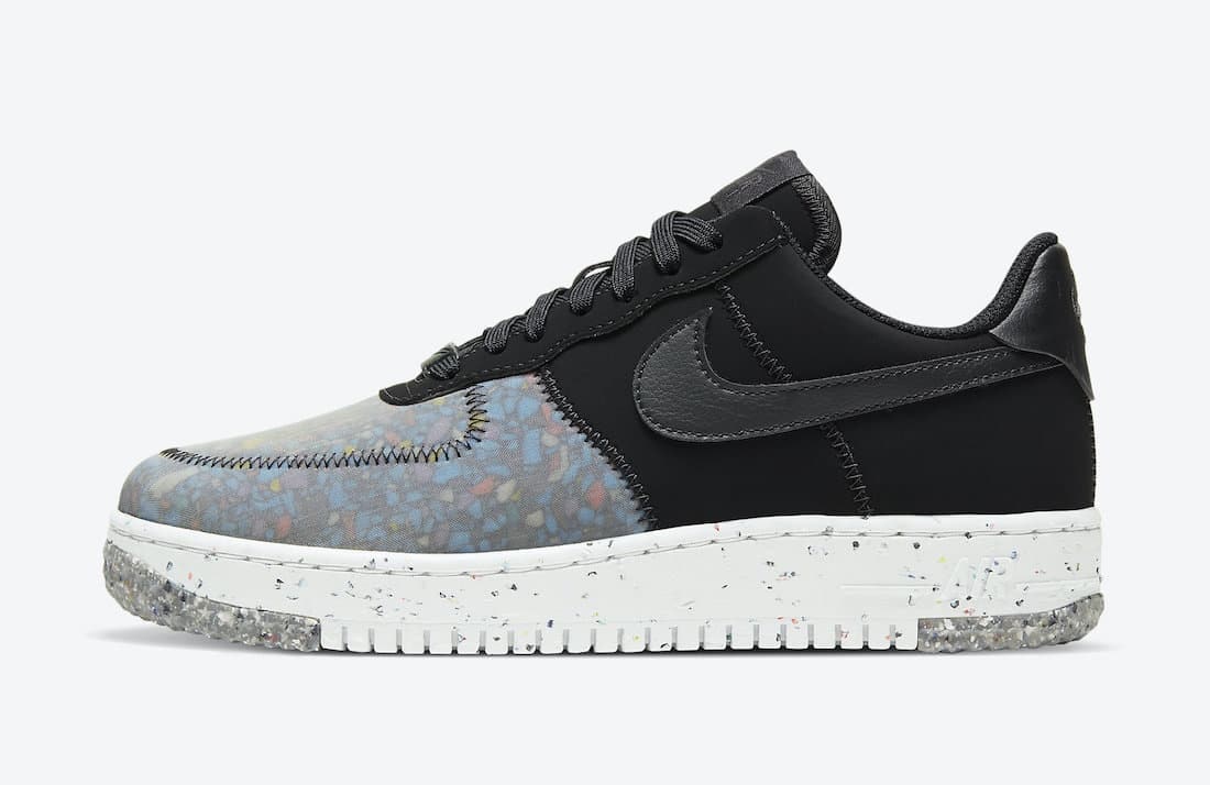 Nike Air Force 1 Crater Foam (Black)