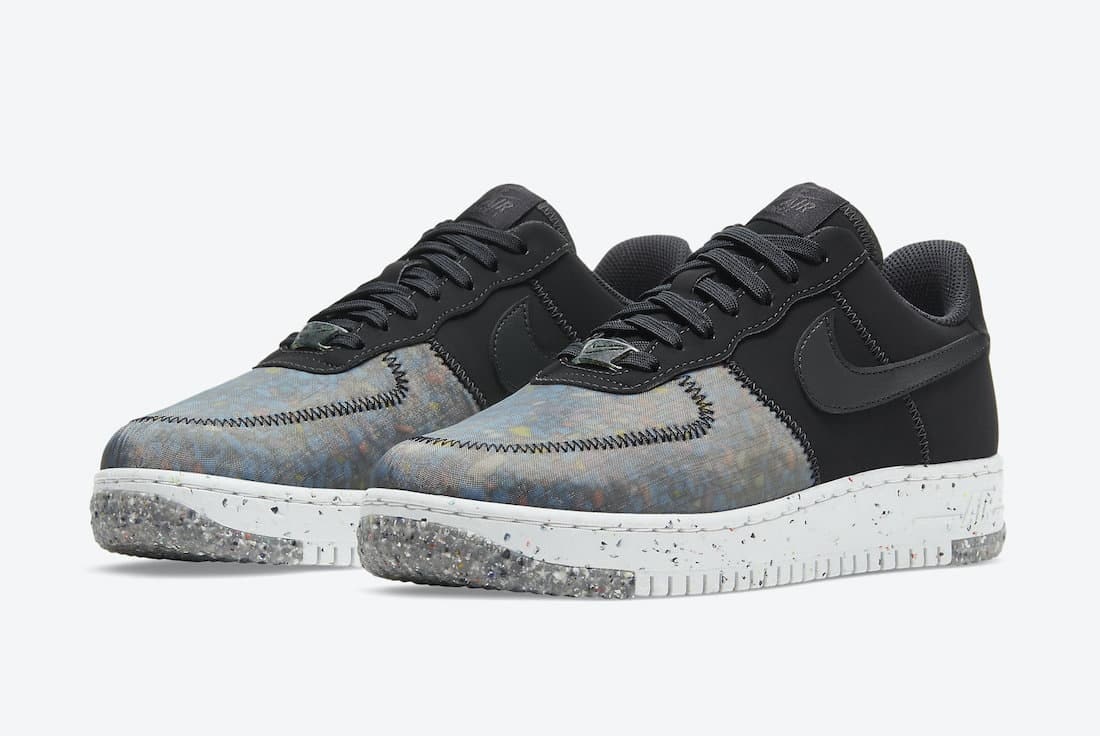 Nike Air Force 1 Crater Foam (Black)